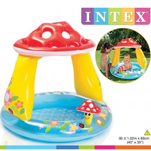 استخر بادی اینتکس intex کف بادی طرح قارچ مدل 57114-اسباب بازی